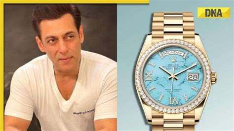 salman khan rolex watch.